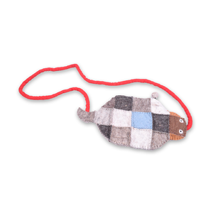 กระเป๋าเก็บของอเนกประสงค์ลายเต่าทำจากผ้าสักหลาด - Product Image 1