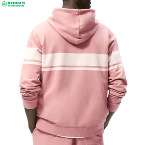 2026 Sweat à capuche unisexe OEM personnalisé, vierge, coupe classique, avec logo personnalisé, en tissu épais, pour l'automne, Sweats à capuche et sweat-shirts - Product Image 4