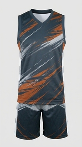 Custom Basketball Uniform Set with Sublimation Print Design - Product Image 5