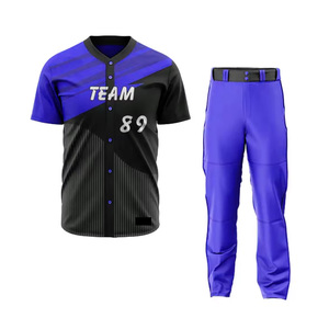 Maillots de baseball personnalisés en gros, maillots de baseball personnalisés avec numéros, maillots de baseball en polyester sublimé pour les équipes américaines - Product Image 5