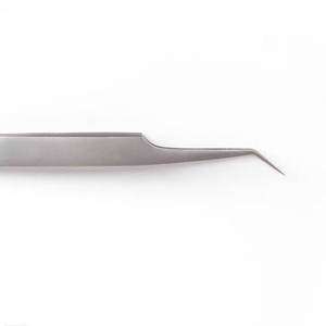 Pinzas Profesionales para Extensión de Pestañas DERMISPRO INSTRUMENTS, Punta Curva, Acero Inoxidable, Precisión, Antiestáticas, Punta de Fibra Suave - Product Image 2