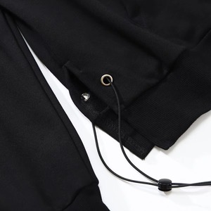 Sweat-shirt à capuche rouge unisexe avec cordon de serrage, décontracté, uni, streetwear, doux, tendance, en molleton 100% - Product Image 6