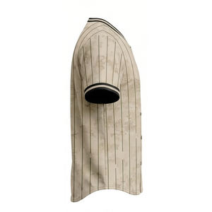 Camiseta de Béisbol Sublimada con Botones, Ligera y Resistente, para Clubes, Escuelas y Equipos Escolares, Venta al Por Mayor - Product Image 4