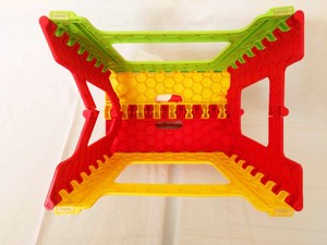 Folding <b>Plastic</b> <b>Chair</b> with Handle Compact and Lightweight for Camping, <b>Gardening</b> and Daily Use - Product Image 2