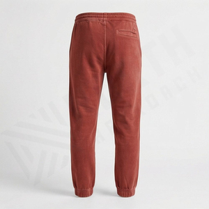 ODM Manufacturer 100% Cotton Canvas Acid Wash Vintage Multi-Pocket <b>Men</b> <b>Trousers</b> <b>Elastic</b> Waist Gym Joggers Soft Breathable - Product Image 2