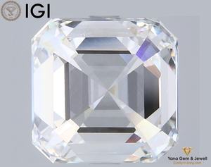 Elegante Corte Asscher con Diamante Cultivado en Laboratorio CVD de 5.01 Quilates, Color F, Claridad VVS2, Certificado por IGI, para Anillo de Compromiso Personalizado - Product Image 3