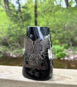 Best Authentic Handcrafted Horn Mug Polished by Tayyab Handicraft From India Unique High Quality <b>Gift</b> - Product Image 1