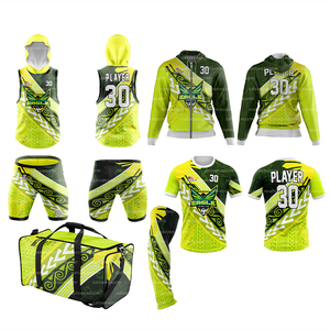 Ensembles de maillots et shorts de football 7v7 respirants personnalisés avec sacs, manchons de bras, sweats à capuche – Offre groupée OEM par sublimation - Product Image 1