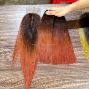 ผมเวอร์จินแท้จากเวียดนามแบบขายส่ง เป็นมัดๆ พร้อมต่อผมแบบเส้น และมีแบบติดลูกไม้ด้านหน้าสำหรับทำวิกผมแบบติดลูกไม้ด้านหน้า - Product Image 1