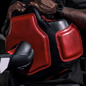 Custom Logo Design Universal MMA Chest Guard-High Quality Polyester/EVA/Neoprene Lightweight & Washable for <b>Boxing</b> - Product Image 6