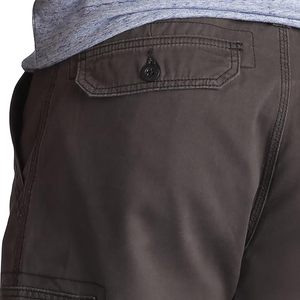 Pantalones Cortos de Mezclilla Cargo Gris Oscuro para Hombre, Cintura Alta, Bolsillos, Estilo Urbano Informal de Verano, Tejido Transpirable, Lavado Ácido, Ligeros - Product Image 6
