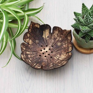 Barras de jabón de ducha con logo grabado personalizado, embalaje impreso, concha de coco, forma de flor, soportes grandes para platos de jabón - Product Image 5