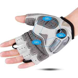 Cycling Gloves Breathable Gel Road Mountain Bike Riding Gloves Anti <b>Slip</b> Bike Glove for Fitness Cycling Training Outdoor Sports - Product Image 4