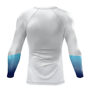 Rashguard à manches longues, best-seller, dernier design, vêtements MMA, couleur unie. - Product Image 2