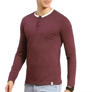 Custom Logo Blank <b>Men</b> <b>Base</b> <b>Layer</b> Long Sleeve Tops Wholesale Breathable Summer Shirts OEM Lightweight Tees - Product Image 5