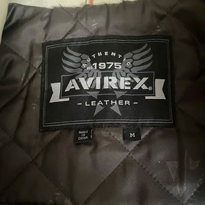 Blouson aviateur homme, vestes en cuir Avirex, coupe-vent et imperméables, manches longues, vestes en cuir Avirex pour homme - Product Image 5