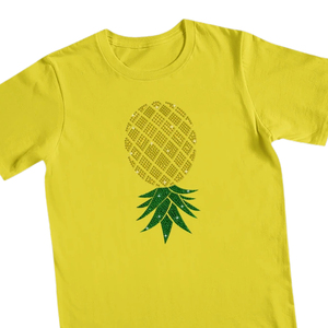 Camiseta de Manga Corta Amarilla para Hombre, Cuello Redondo, Brillante, Lisa, Casual, Corte Regular, Diseño Tejido en la Parte Delantera, Spandex/Algodón, Secado Rápido - Product Image 3