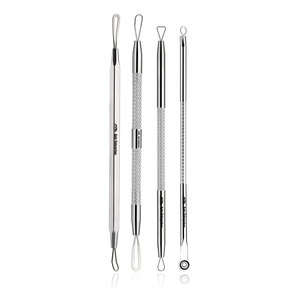 เครื่องมือกำจัดสิวหัวดำชุดกำจัดสิวสำหรับสิวหัวขาว6ชิ้นเครื่องมือกำจัดสิว - Product Image 3