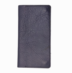 Portefeuilles longs pliables en cuir véritable de haute qualité pour hommes, avec protection RFID, pour voyages, personnalisables avec logo OEM, vente en gros - Product Image 1