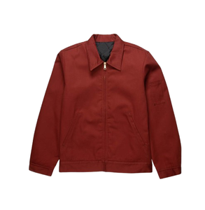Men's <b>Canvas</b> <b>Work</b> <b>Jacket</b> Street Wear Solid Color 100% Cotton <b>Canvas</b> <b>Jackets</b> Quilted Lining Men <b>Work</b> <b>Jackets</b> With Zipper Pocket - Product Image 2