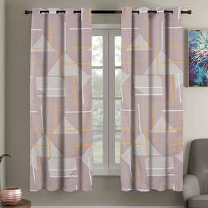 Cortinas Decorativas para Ventanas de Material 100% Algodón Puro con Estampado Personalizado Más Vendidas a Bajo Precio - Product Image 4