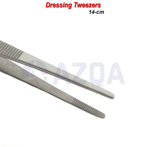 Pince à tissus en acier inoxydable de haute qualité, pince à doigt, instrument médical chirurgical premium - Product Image 5