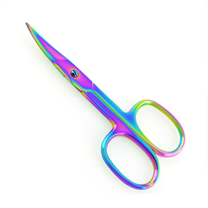 Stainless Steel <b>Nail</b> Scissors Small Curved Blades for Fingernail and Toenail Cutting Manicure Pedicure Beauty Care <b>Tools</b> - Product Image 1