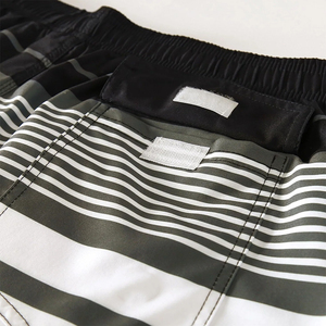 OEM Service Adult Men's Swim Shorts Sublimation <b>Elastic</b> Waist Casual Breathable Quick Dry Board Swim Shorts 100% Polyester - Product Image 6