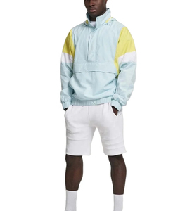 Veste coupe-vent épaisse d'extérieur 2026, col montant, logo frontal, fabriquée au Pakistan, en toile 100 % imperméable - Product Image 2