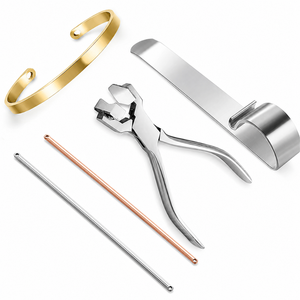 MANAN INSTRUMENTS Juego de Herramientas de Grabado de Acero Inoxidable con Herramientas de Ajuste de Brazaletes para Fabricación de Pulseras y Rodillos - Product Image 6