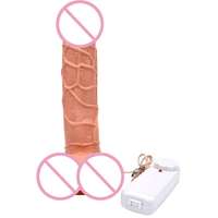Vibrador de Silicona Realista de Alta Velocidad, Modelo OZO 15, 100% Silicona, para la Masturbación Femenina