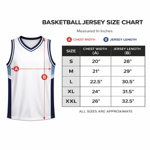 ผู้ผลิตเสื้อบาสเก็ตบอลแบบ OEM ตามสั่ง ผ้าโพลีเอสเตอร์ 100% ระบายอากาศ แห้งเร็ว พิมพ์ลายชื่อผู้เล่น ไซส์ใหญ่พิเศษ ด้านหน้า - Product Image 5