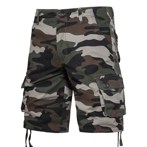 Shorts cargo pour hommes, shorts tactiques d'été en ripstop, shorts de sport en coton, shorts de randonnée blancs, grande taille - Product Image 6