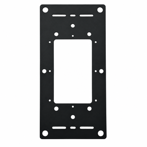 Placa de Montaje de Aluminio Negro Personalizada OEM para Refrigeración Líquida, 5052 6061, Marco de Soporte de Chapa Metálica de Precisión para Sistema de Refrigeración de Servidores de IA - Product Image 1