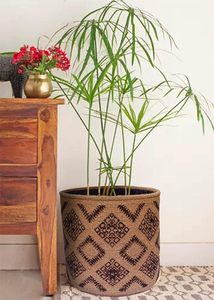 Jute Big <b>Basket</b> for <b>Storage</b> Planter <b>Large</b> Handwoven Natural Jute the sturdy construction and spacious design make - Product Image 4