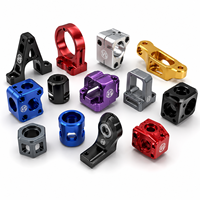 Piezas de Aluminio Anodizado Mecanizadas por CNC Personalizadas Directamente de Fábrica |   Fabricante OEM de Precisión para Electrónica Robótica Automotriz