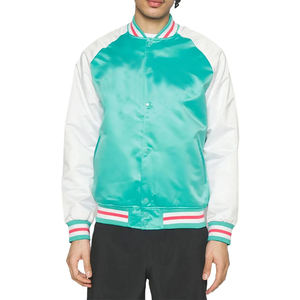 Chaqueta Varsity de Invierno de Satén de Alta Calidad, Nuevo Diseño, Venta al por Mayor, Chaqueta Varsity Personalizada para Ciclismo - Product Image 6