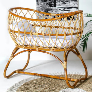 Cuna de bebé en venta, cuna de ratán, camas para recién nacidos, cunas de gran calidad para niños pequeños. - Product Image 1