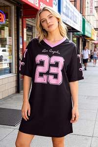 Vente en gros de maillots de football personnalisés pour femmes, robe à manches courtes, imprimé, respirant, polyester, uniforme de football, service OEM - Product Image 4