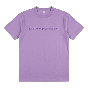 Camiseta Casual de Alta Calidad para Hombre al por Mayor, Cuello Redondo, Ropa de Moda, Logotipo Personalizado, Camiseta Informal con Etiqueta Privada - Product Image 1