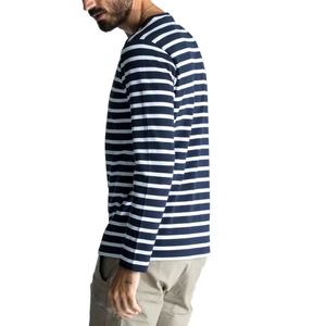 เสื้อแขนยาวผ้าคอตตอนแขนยาวแห้งเร็วสำหรับผู้ชายเสื้อ100% ลำลองสไตล์ลำลองผ้าคอตตอนสีพื้นสำหรับใส่ออกกำลังกายวิ่ง - Product Image 2