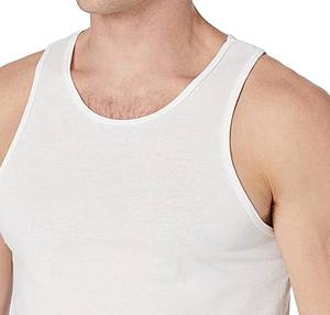 Camisetas sin Mangas Blancas para Hombre 2026, Venta al por Mayor, Ropa Deportiva para Gimnasio, Oferta, Decoración con Estampado - Product Image 5