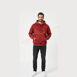 Oferta Especial: Sudadera con Capucha Personalizada de Algodón Terry, Oversize, Holgada y de Corte Cuadrado, con Lavado Ácido y Estampado Puff de Alto Gramaje - Product Image 6