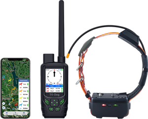 Rastreador GPS eléctrico para perros de larga distancia, valla de seguimiento y entrenamiento recargable con control remoto - Product Image 4