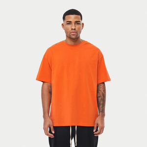 Camisetas de hombre de alta calidad, lisas, con logo personalizado, estilo moderno, cuello redondo, ligeras, de corte holgado, para verano. - Product Image 1