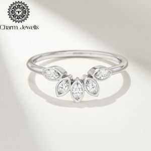 Bague de fiançailles en argent et moissanite Charm Jewells, taille coussin, motif floral, sertissage à griffes, certifiée IGI, classique et romantique pour femme - Product Image 6