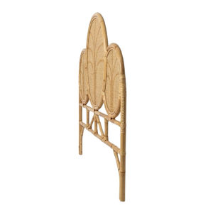Tête de lit en rotin tressé, arquée, en rotin naturel, style bohème, vente en gros pour chambres à coucher - Product Image 1