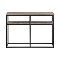 Table console pliable de designer avec structure en fer et surface en dalle de roche de qualité supérieure pour une utilisation moderne à la maison, à l'hôtel et en appartement