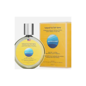Aromasong Int. Orgánico de Alta Calidad, 8 oz, Hecho en EE. UU., Sin Alcohol, Unisex Spray de Sal para el Cabello con Volumen Instantáneo, Brillo y Textura, Sal Marina Ligera - Product Image 1