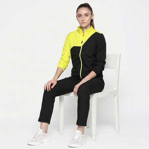 Conjunto Deportivo Casual para Mujer, con Bloques de Color, Manga Larga, Cordón Ajustable, Pantalones Transpirables de Poliéster, Ropa de Invierno, Tallas Grandes - Product Image 4